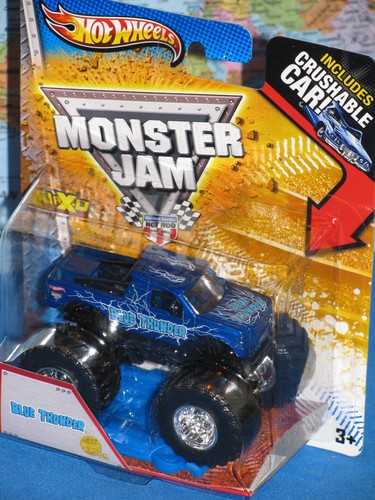 Hot wheels monster - monster, blue