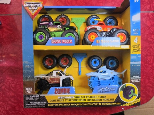 Monster jam mechanix set - mechanix,